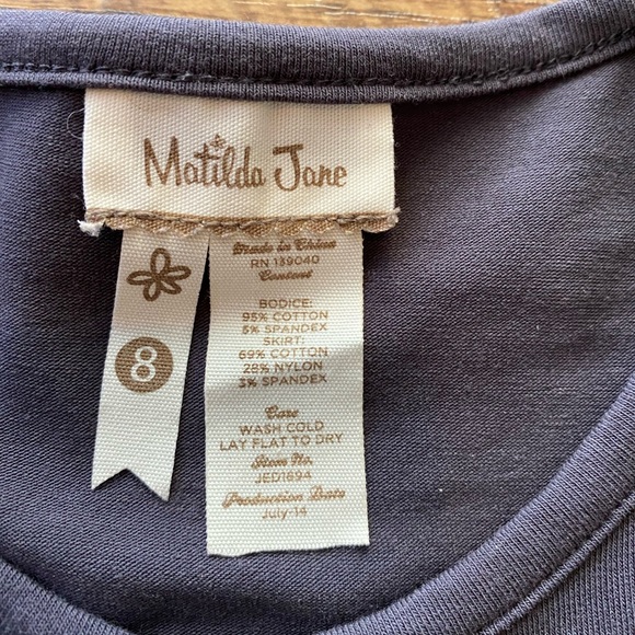 Matilda Jane Elegant Austin dress (Jane Exclusive) Secret Fields size 8 - Picture 4 of 8